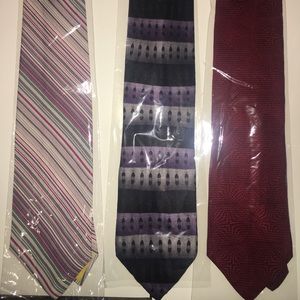 Men’s ties set of 3 Brand New